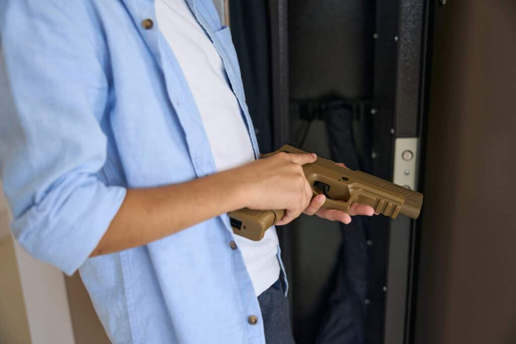 how to secure firearms